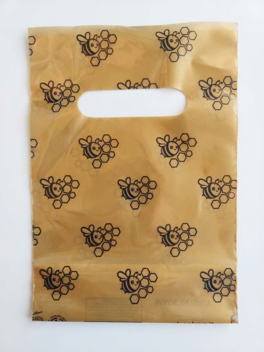 50 Pz. Buste Regalo Oro per 1 Vaso Miele da 500 gr. Made In Italy ApiCor BeeBag
