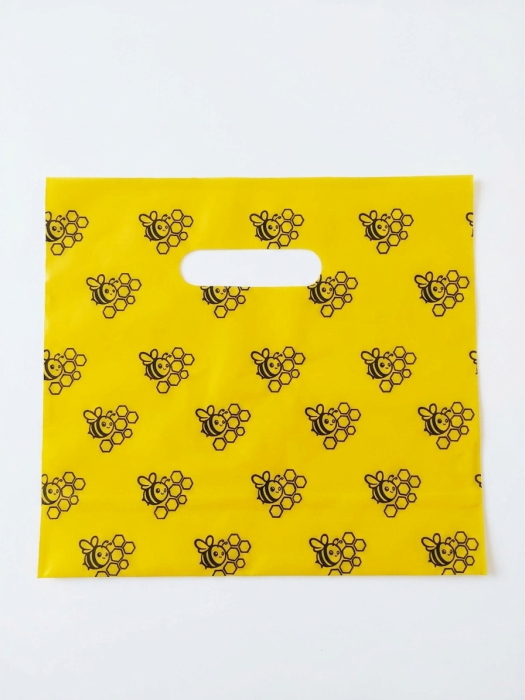 50 Pz. Buste Regalo Gialle per 2 Vasi Miele da 500 gr. Made In Italy ApiCor BeeBag