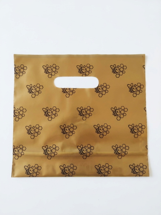 50 Pz. Buste Regalo Oro per 2 Vasi Miele da 1Kg Made In Italy ApiCor BeeBag