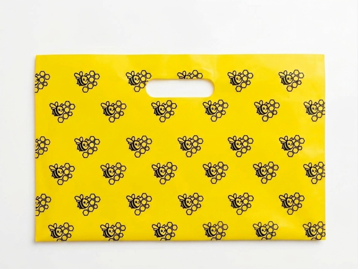 50 Pz. Buste Regalo Gialle per 3 Vasi Miele da 500 gr. Made In Italy ApiCor BeeBag