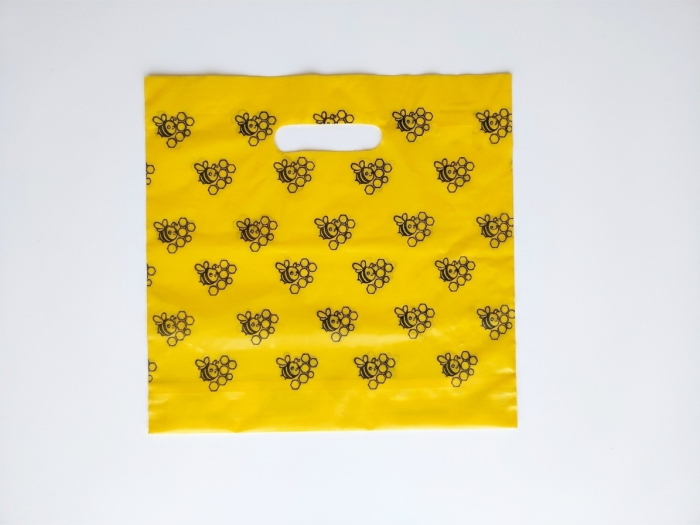 50 Pz. Buste Regalo Gialle per 2 Vasi Miele da 1Kg Made In Italy ApiCor BeeBag